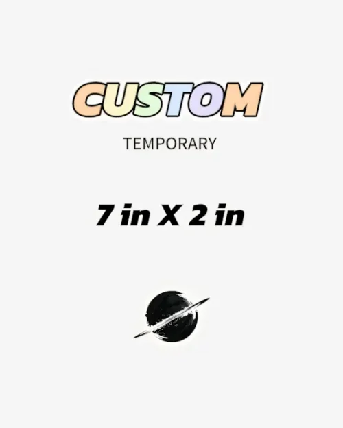 custom-temporary-tattoos-7x2 Extra Wide Custom Temporary Tattoos