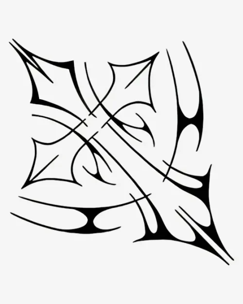 Abstract Intersection - Semi-Permanent Tattoos