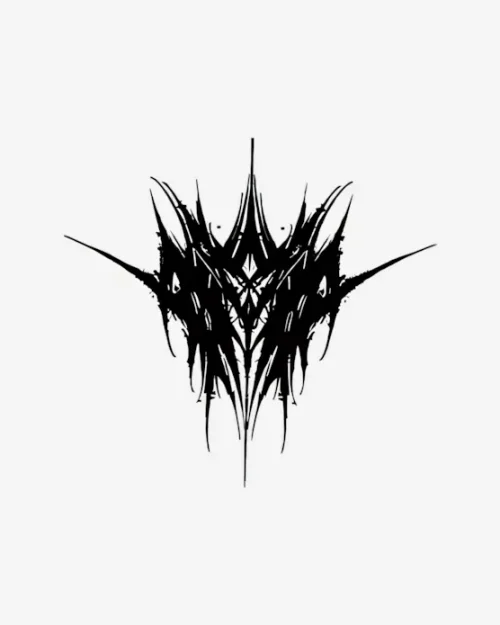 Abstract-Thorn-Semi-Permanent-Tattoos Abstract Thorn - Semi-Permanent Tattoos