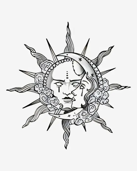 Cosmic-Harmony-Semi-Permanent-Tattoos Cosmic Harmony - Semi-Permanent Tattoos