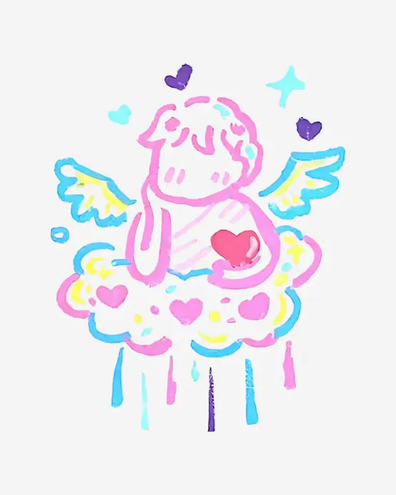 Cupid-Cloud-Temporary-Tattoos Cupid's Cloud - Temporary Tattoos