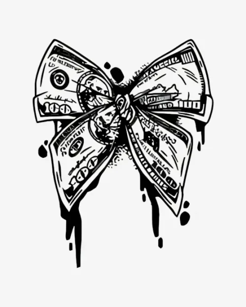 Currency Bloom - Semi-Permanent Tattoos