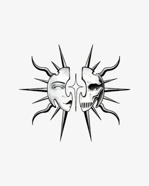 Duality's Gaze - Semi-Permanent Tattoos