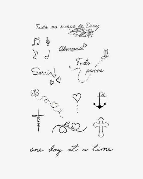 Faith and Inspiration - Semi-Permanent Tattoos