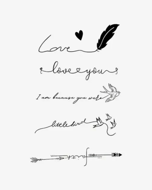 Featherlight-Promises-Semi-Permanent-Tattoos Featherlight Promises - Semi-Permanent Tattoos