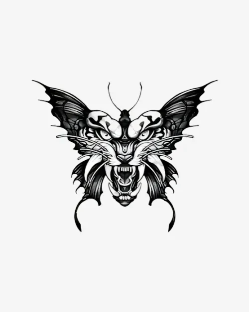 Feline-Metamorphosis-Semi-Permanent-Tattoos Feline Metamorphosis - Semi-Permanent Tattoos