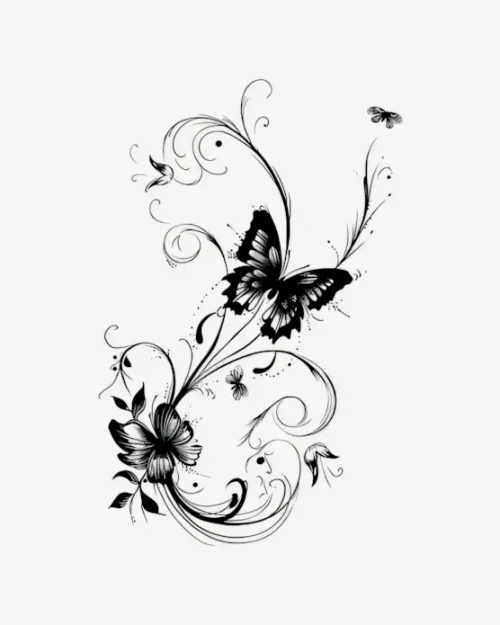 Flourish and Flutter - Semi-Permanent Tattoos