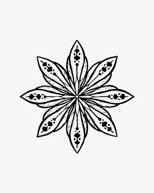 Fractured-Bloom-Semi-Permanent-Tattoos Fractured Bloom - Semi-Permanent Tattoos