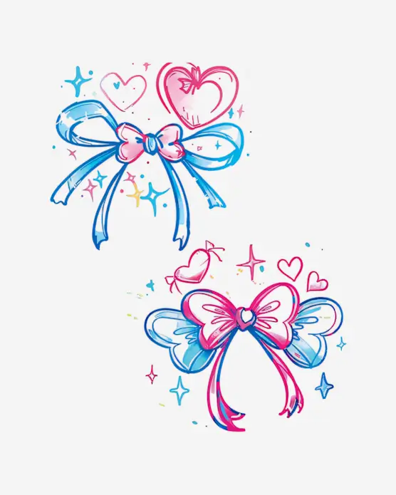 Heartfelt-Ribbons-Temporary-Tattoos Heartfelt Ribbons - Temporary Tattoos