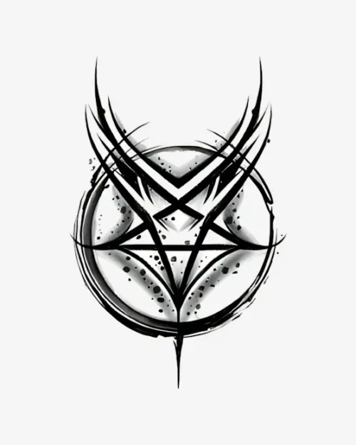 Infernal Crest - Semi-Permanent Tattoos