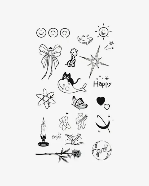 Joyful Moments - Semi-Permanent Tattoos