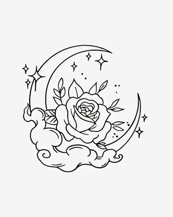 Lunar-Rose-Semi-Permanent-Tattoos Lunar Rose - Semi-Permanent Tattoos