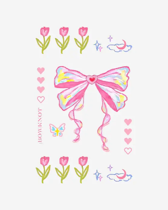 Ribboned-Dreams-Temporary-Tattoos Ribboned Dreams - Temporary Tattoos