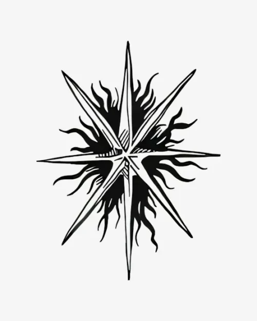 Solar Flare - Semi-Permanent Tattoos