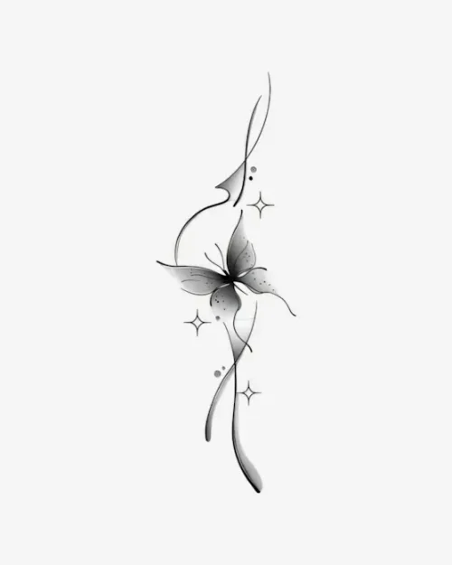 Stardust Wings - Semi-Permanent Tattoos