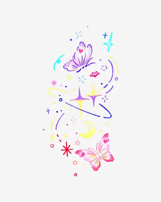 Stellar-Dance-Temporary-Tattoos Stellar Dance - Temporary Tattoos