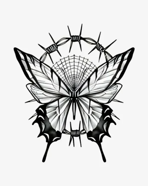 Thorny-Flight-Semi-Permanent-Tattoos Thorny Flight - Semi-Permanent Tattoos