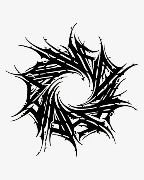 Thorny-Vortex-Semi-Permanent-Tattoos Thorny Vortex - Semi-Permanent Tattoos