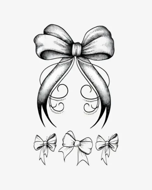 Tied with Tenderness - Semi-Permanent Tattoos