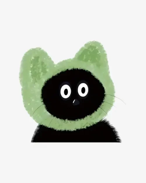 Verdant Hooded Gaze - Temporary Tattoos