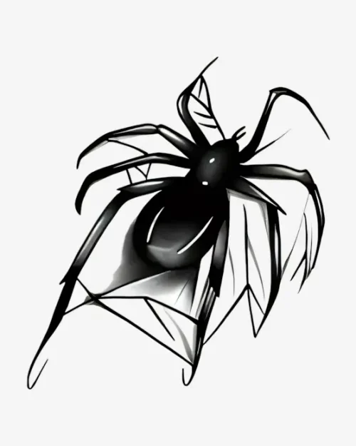 Widow-Web-Semi-Permanent-Tattoos Widow's Web - Semi-Permanent Tattoos